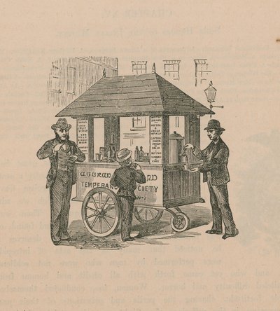 Boissons chaudes fournies par la Société de Tempérance - English School