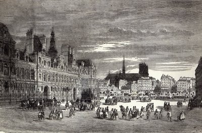 Hôtel de Ville, Paris, 1847 - English School