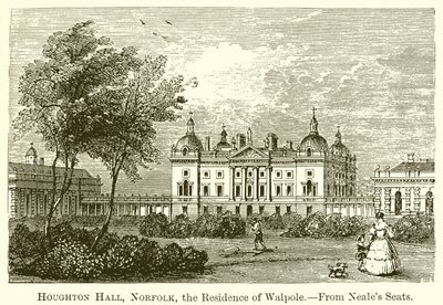 Houghton Hall, Norfolk, la résidence de Walpole - English School