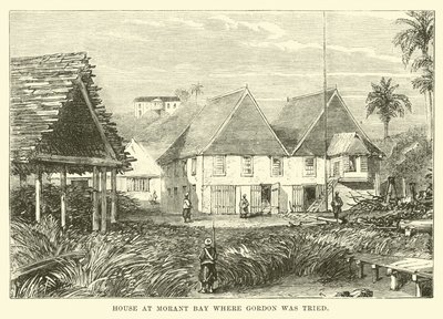 Maison à Morant Bay où Gordon a été jugé - English School