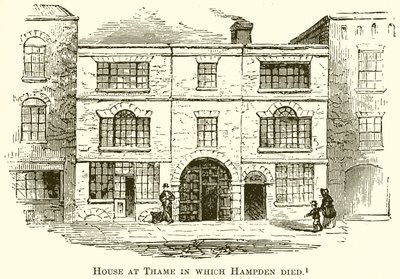 Maison à Thame où Hampden est mort - English School