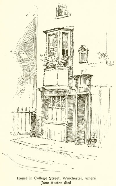 Maison de College Street, Winchester, où Jane Austen est décédée - English School