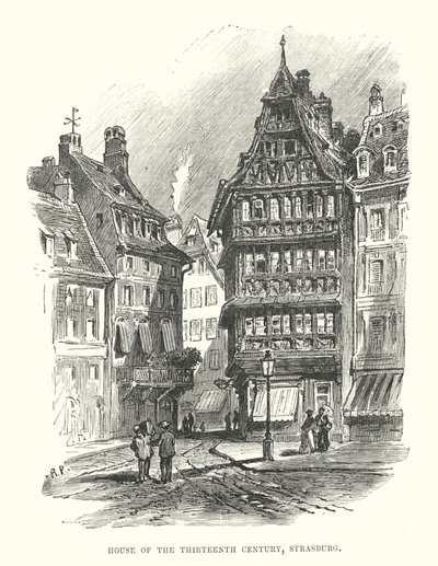 Maison du XIIIe siècle, Strasbourg - English School