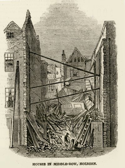 Maisons à Middle-Row Holborn - English School