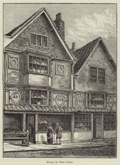 Maisons dans Peter Street - English School