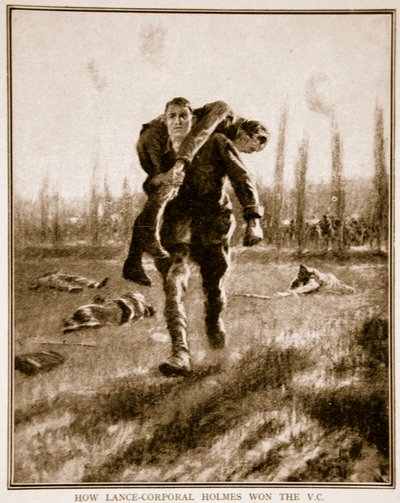 Comment le caporal Holmes a remporté la V.C., 1914-19 - English School