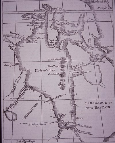 Carte de la Baie d