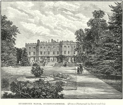 Hughenden Manor, Buckinghamshire (gravure) - English School