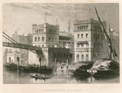 Marché de Hungerford, Londres - English School