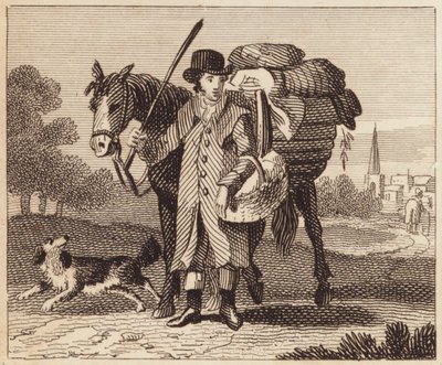 Huxter revenant du marché - English School