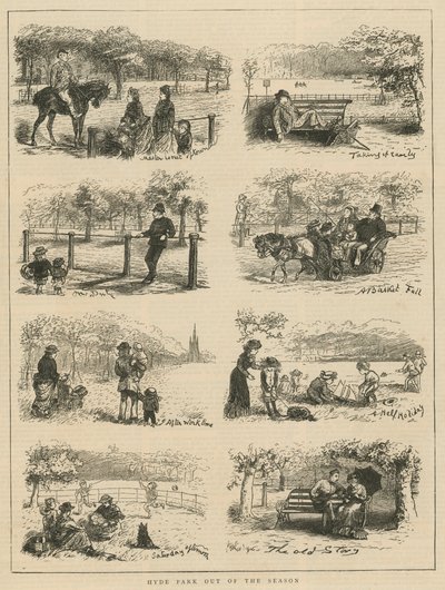 Hyde Park hors saison - English School