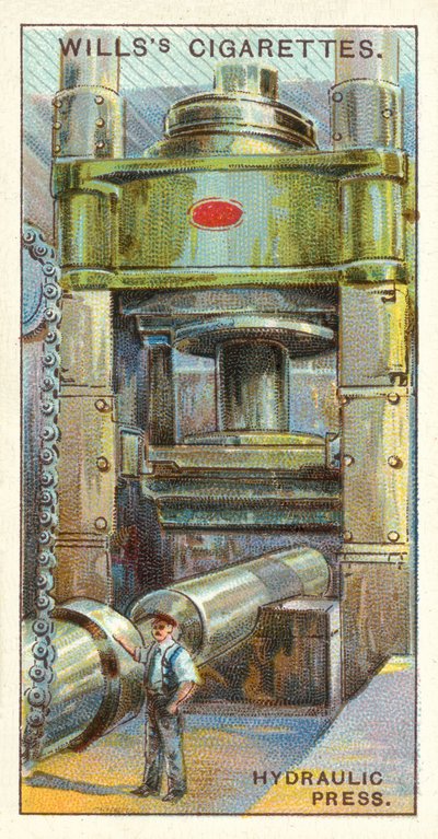 Presse hydraulique (chromolitho) - English School