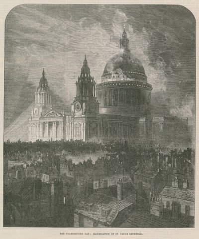 Illumination de la cathédrale Saint-Paul - English School