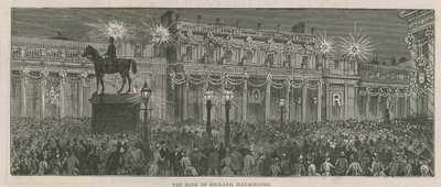 Illuminations ornant la Banque d