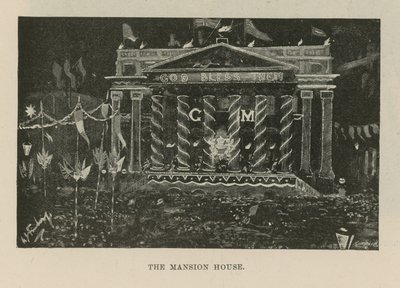 Illuminations et décorations ornent le Mansion House - English School
