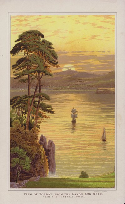 Illustration pour le Guide de Torquay - English School
