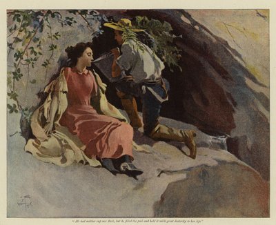 Illustration pour Jack et Jill des Sierras, par Bret Harte - English School
