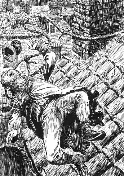 Illustration pour Oliver Twist de Charles Dickens - English School