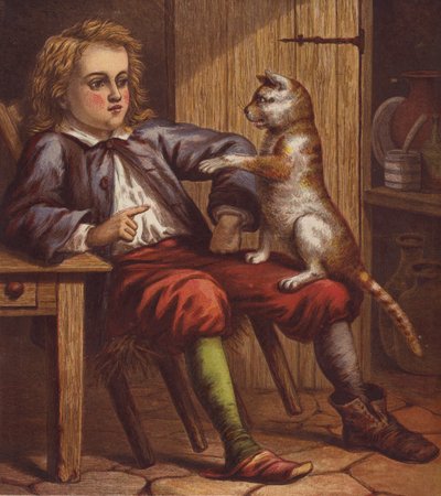 Illustration pour Le Chat Botté - English School