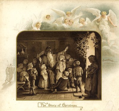 Illustration pour La Venue du Père Noël - English School