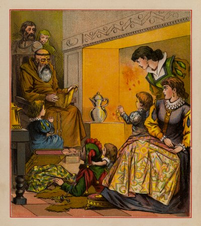 Illustration pour Les Joyeuses Ballades du Temps Jadis, vers 1880 - English School