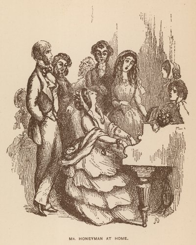 Illustration pour Les Newcomes par Thackeray - English School