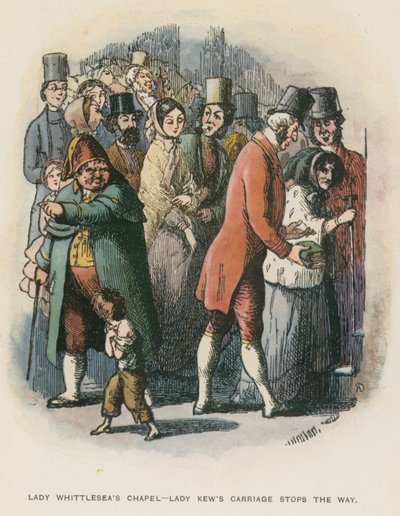 Illustration pour Les Newcomes par Thackeray - English School