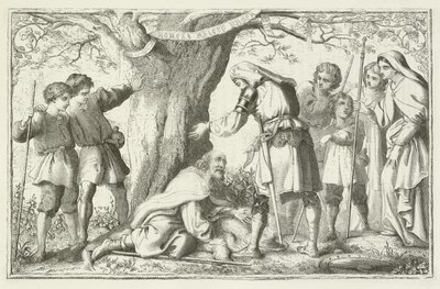 Illustration pour Le Voyage du Pèlerin de John Bunyan - English School