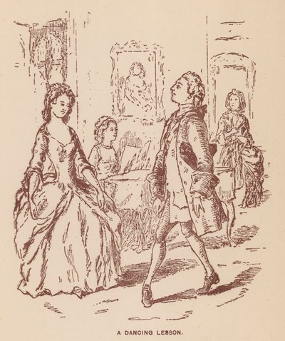 Illustration pour Les Virginiens de Thackeray - English School