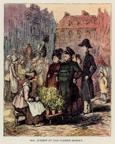Illustration pour Vanity Fair par Thackeray - English School