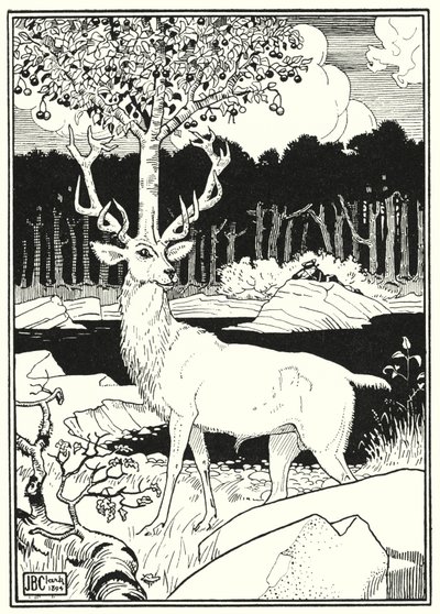 Illustration pour Les Aventures du baron de Münchhausen (gravure) - English School