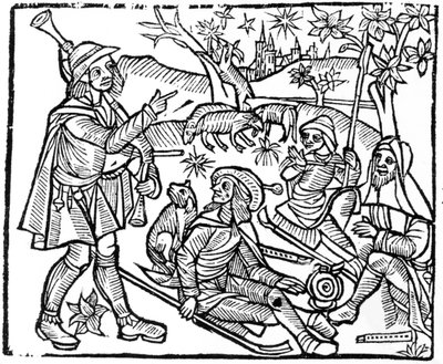 Illustration du Kalendar des Bergers - English School