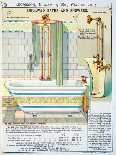 Bains et douches améliorés d