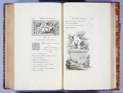 In Cassium Severum, de Quinti Horatii Flaci Opera, imprimé par John Pine, 1733-7 - English School
