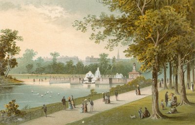 Dans les jardins de Kensington - English School