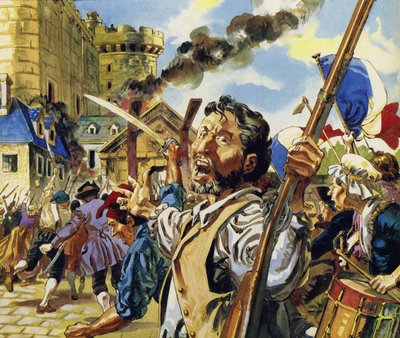 À Paris, la Révolution française a commencé avec la prise de la Bastille - English School
