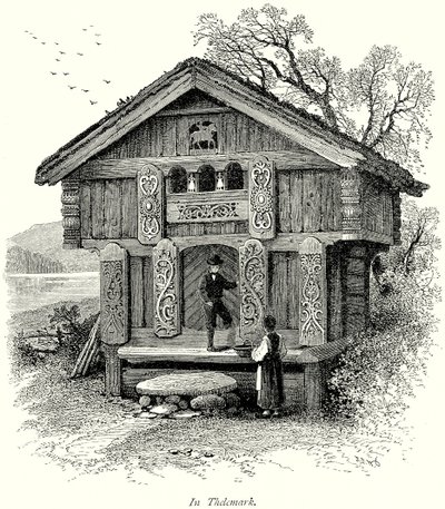In Thelemark (gravure) - English School