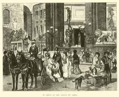 Devant la Loggia de Lanzi - English School