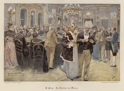 Dans le Casino de Monaco - English School