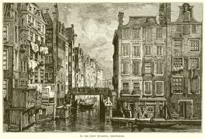 Dans le quartier juif, Amsterdam - English School