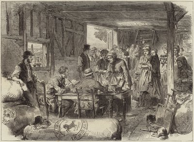 Incidents de la récolte du houblon - English School