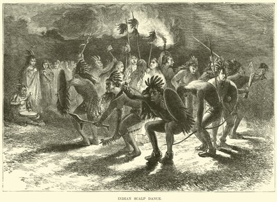 Danse du scalp indien - English School
