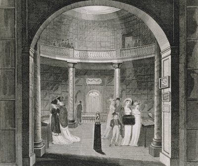 Vue intérieure du musée Leverian, 1806 - English School