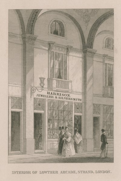 Intérieur de Lowther Arcade - English School