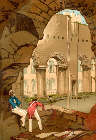 Intérieur du château de Rochester, Rochester, Kent, sud-est de l