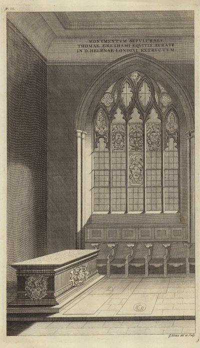 Intérieur de St Helens Bishopsgate - English School
