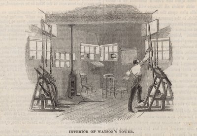 Intérieur de la tour de Watson - English School