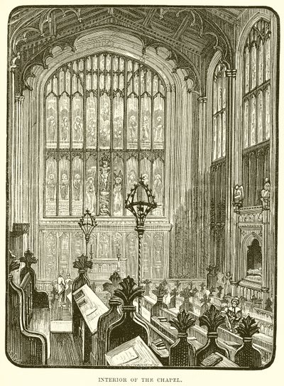 Intérieur de la chapelle - English School