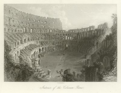 Intérieur du Colisée, Rome - English School