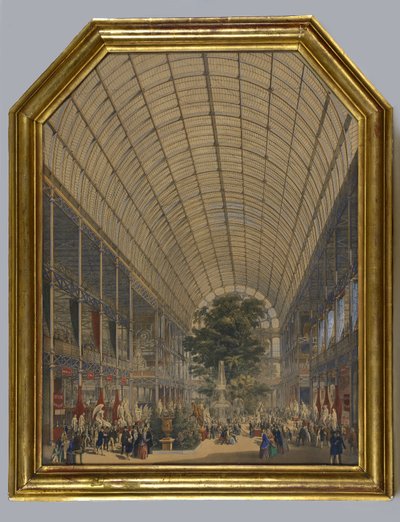 Intérieur du Crystal Palace, 1851 - English School